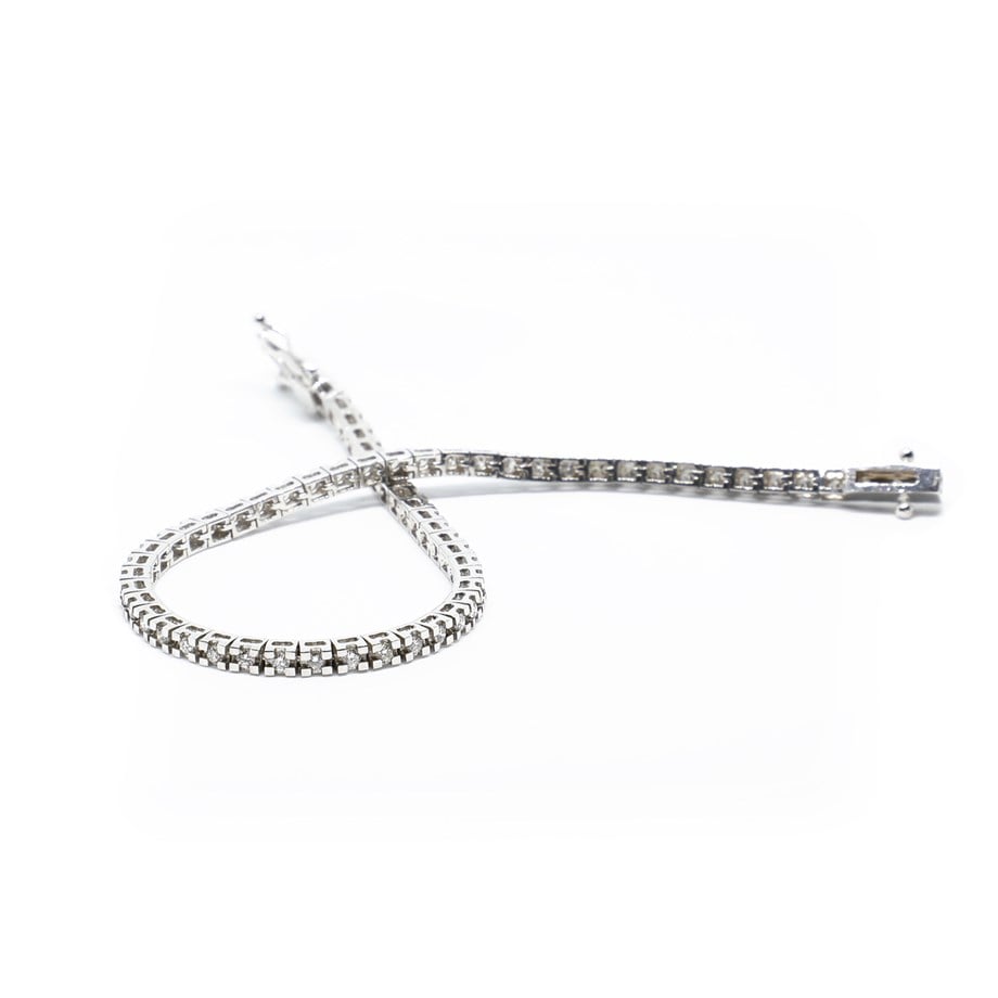 Klassisches Tennis Diamant Armband