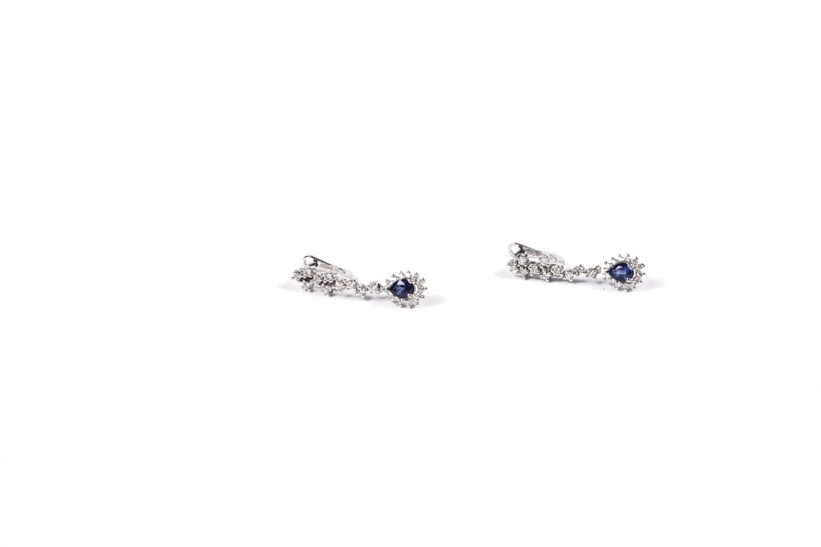 Diamond Anturage Earring