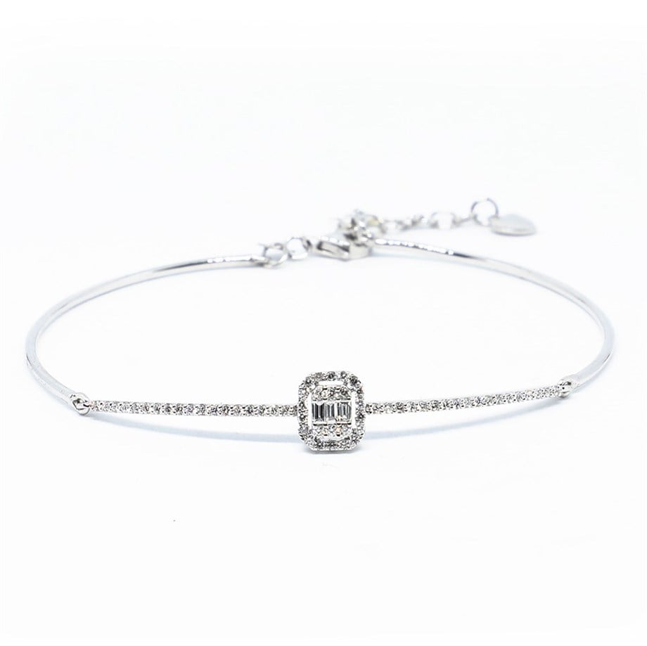 Diamond Baguette Bracelet