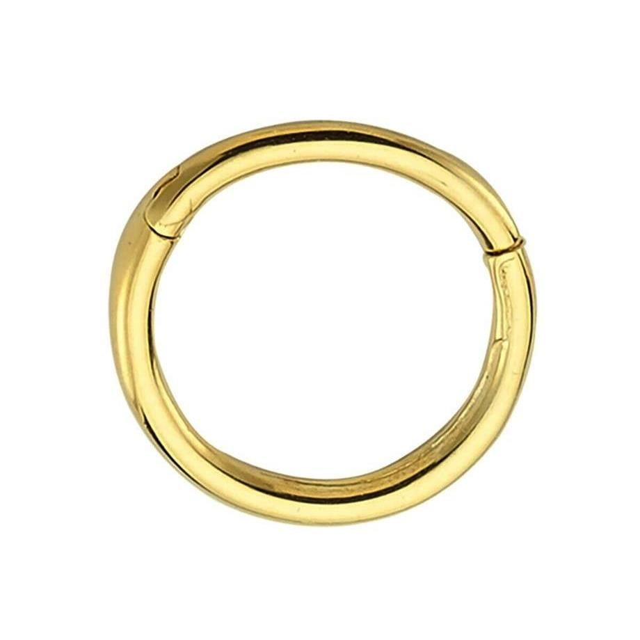 Hoop Piercing 14 K Solid Gold