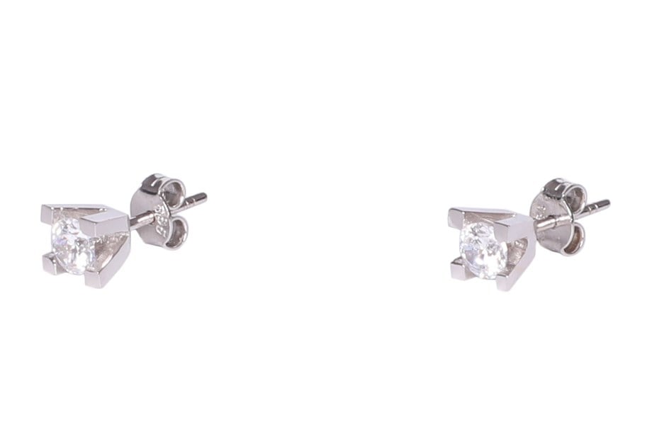 Swarovski Taşlı Tektaş Küpe