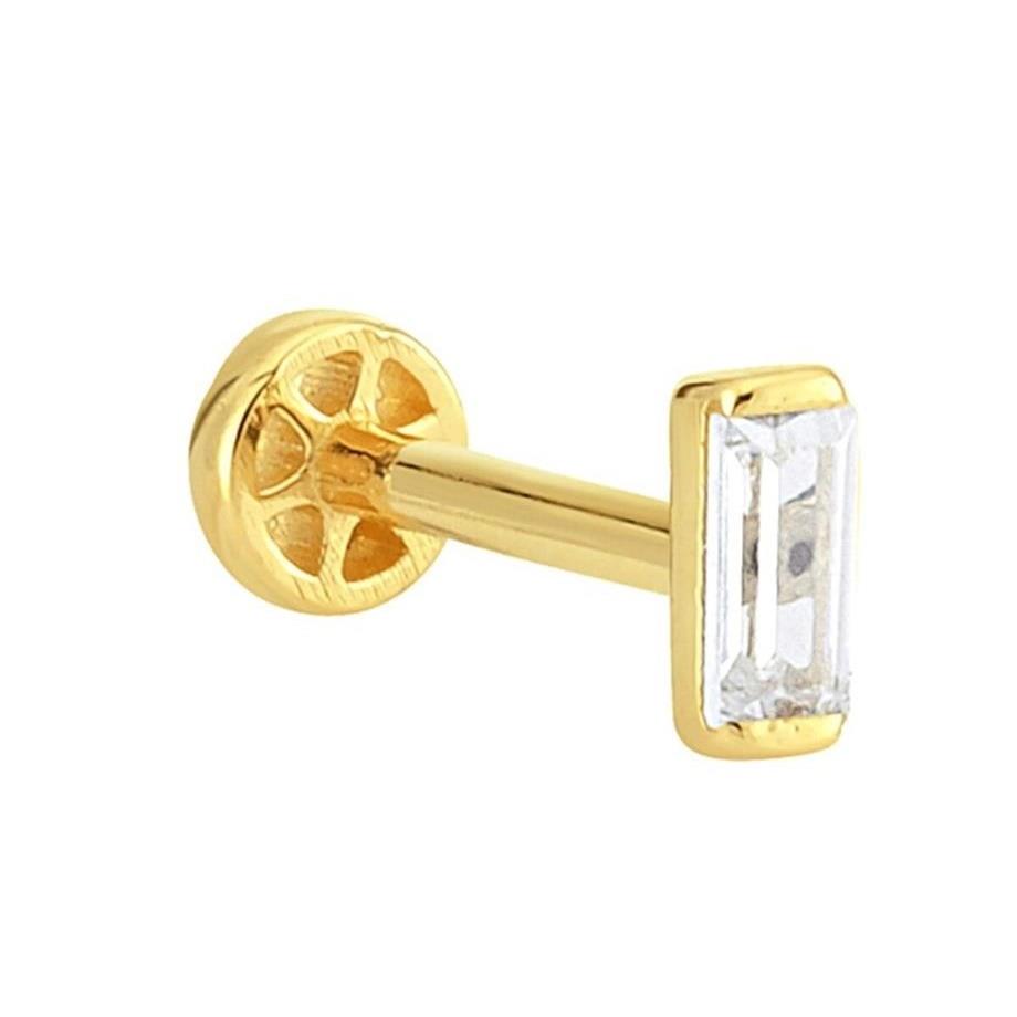 Baguette Tragus Piercing