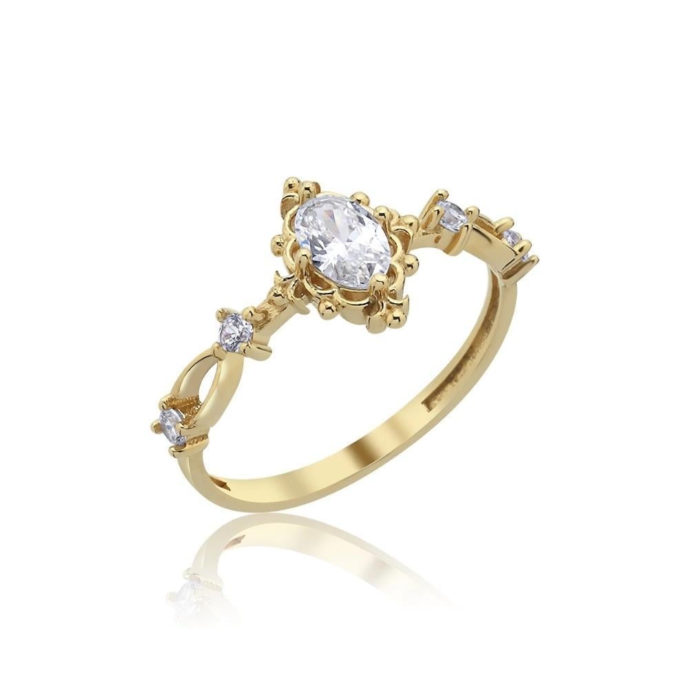 Vintage Gold Ring 585 Gold