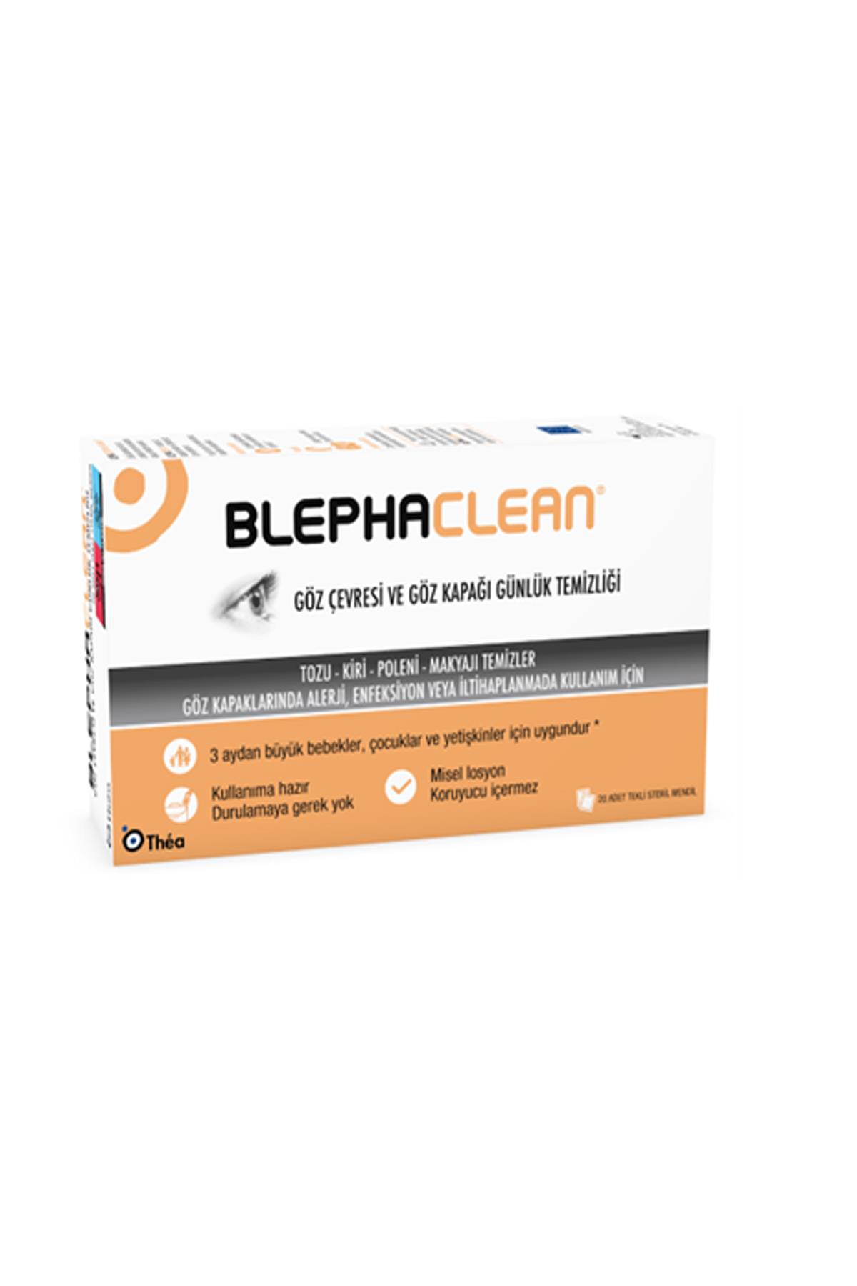 Blephaclean Göz Temizleme Mendili 20 Adet