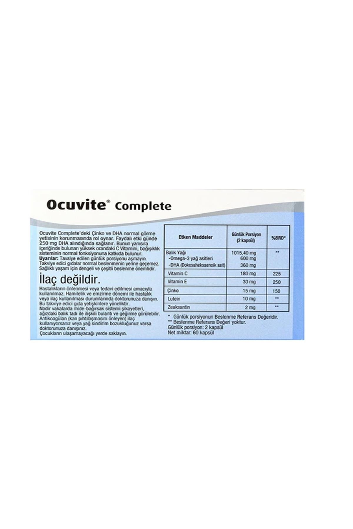 Ocuvite Complete 60 Kapsül