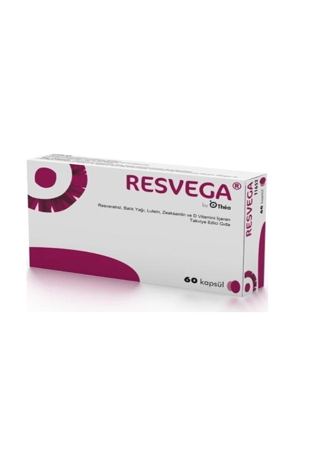 Resvega Resveratrol, Balık Yağı,vitaminler ve Mineraller Içeren Takviye Edici Gıda 60 Kapsül