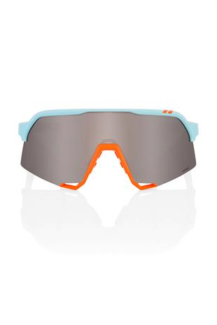 100% S3 Soft Tact Two Tone Hiper Silver Mirror Lens