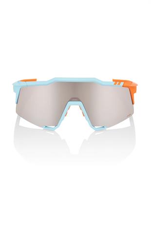 100% Speedcraft Soft Tact Two Tone Hiper Silver Mirror Lens