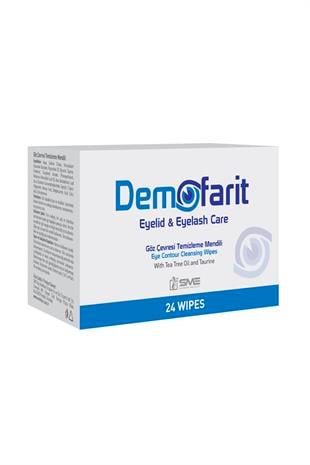 Demofarit Göz Çevresi Temizleme Mendili