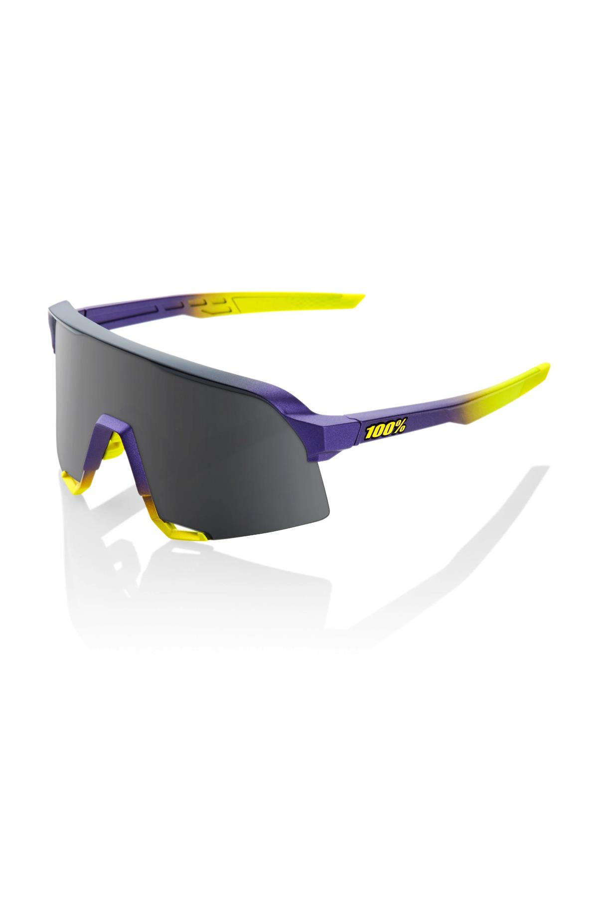 100% S3 Matte Metallic Digital Brights Smoke Lens