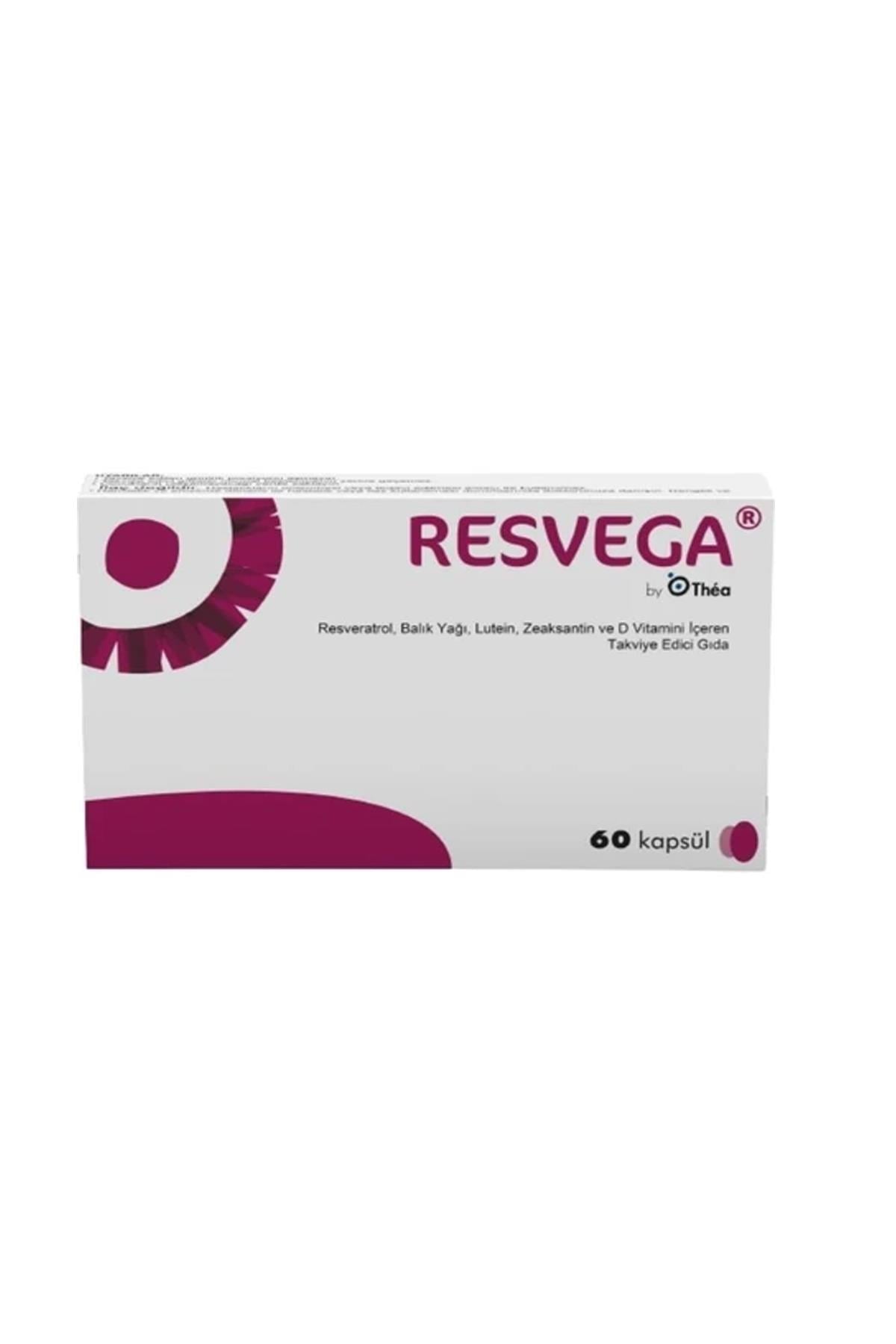 Resvega Resveratrol, Balık Yağı,vitaminler ve Mineraller Içeren Takviye Edici Gıda 60 Kapsül