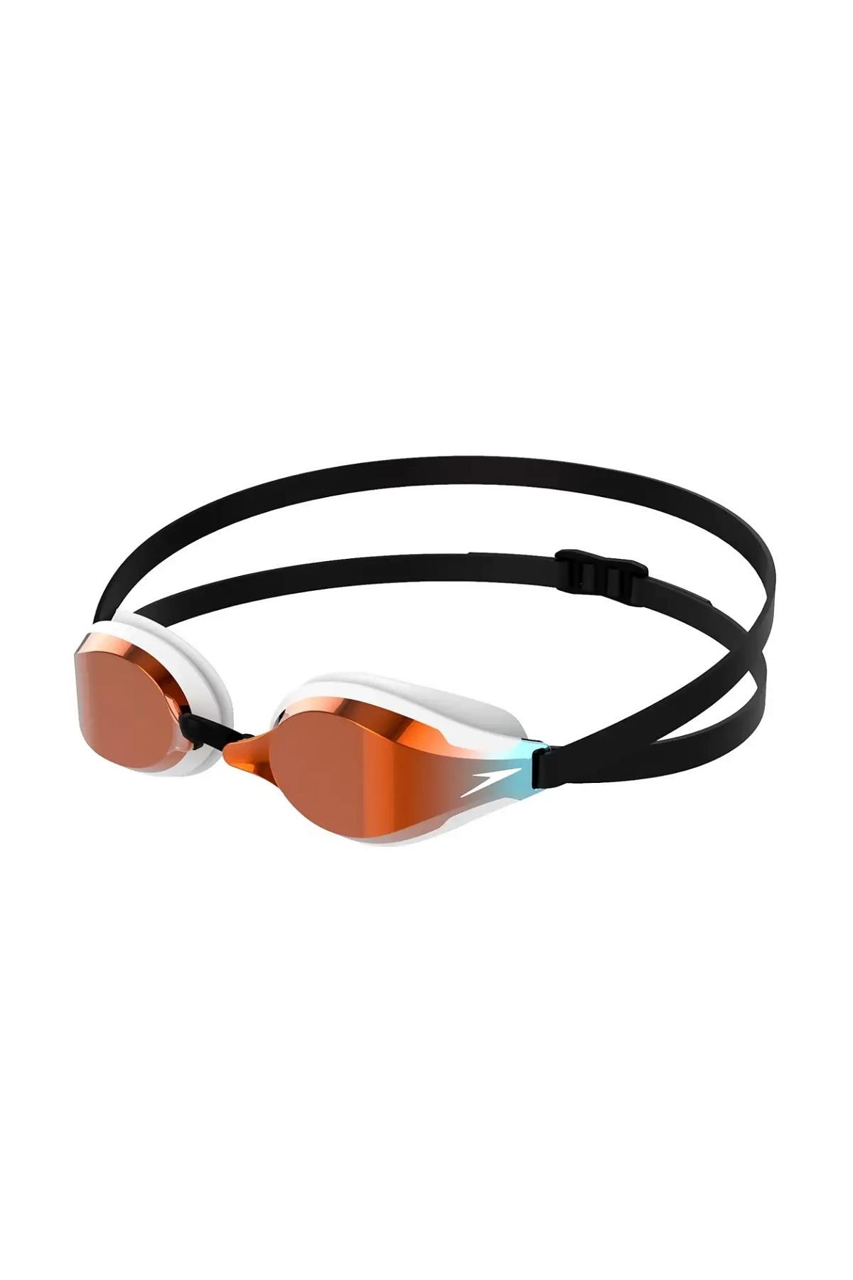 Speedo Fastskin Speedsocket 2 Mirror Yüzücü Gözlüğü Beyaz | hooptica.com