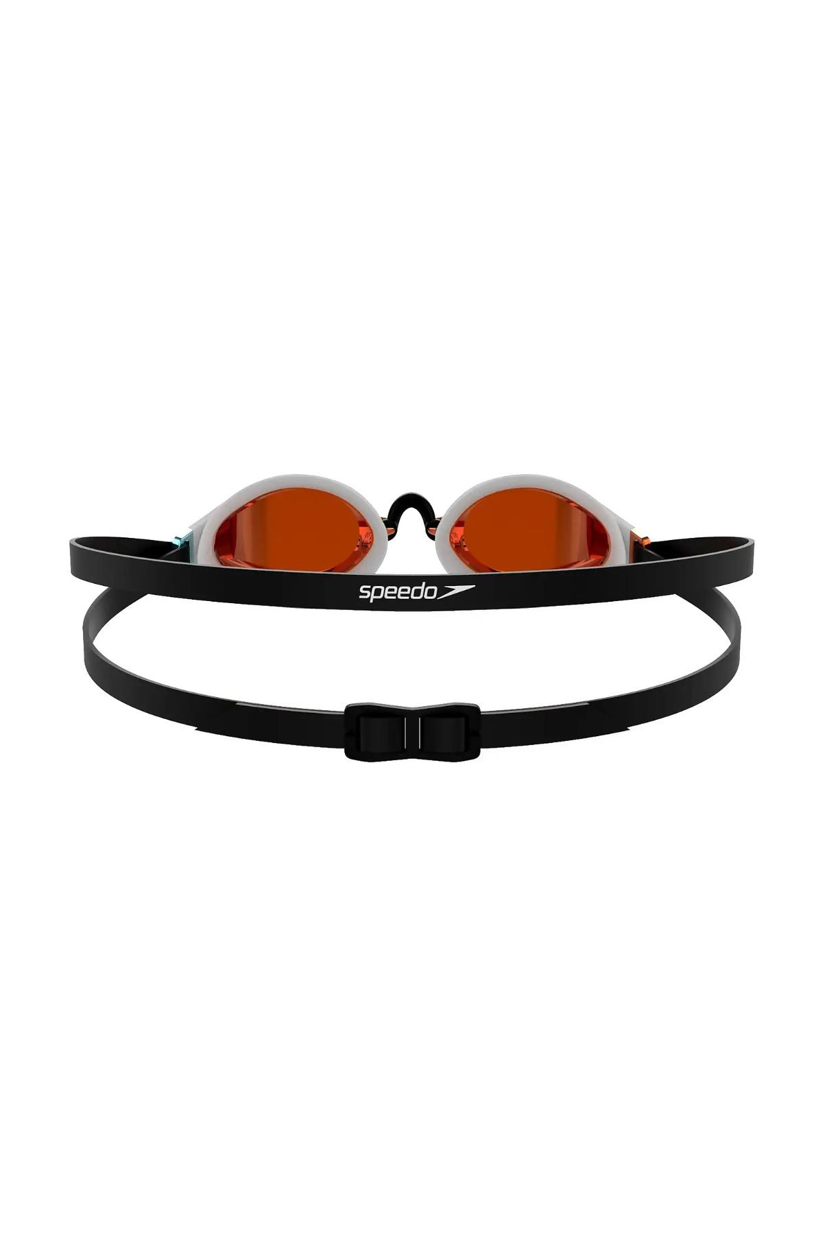 Speedo Fastskin Speedsocket 2 Mirror Yüzücü Gözlüğü Beyaz | hooptica.com