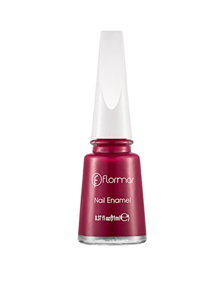  FLORMAR NAIL ENAMEL- Parlak bitişli oje | 11 ML - 482 EXPRESSIVE BLACKBERRY