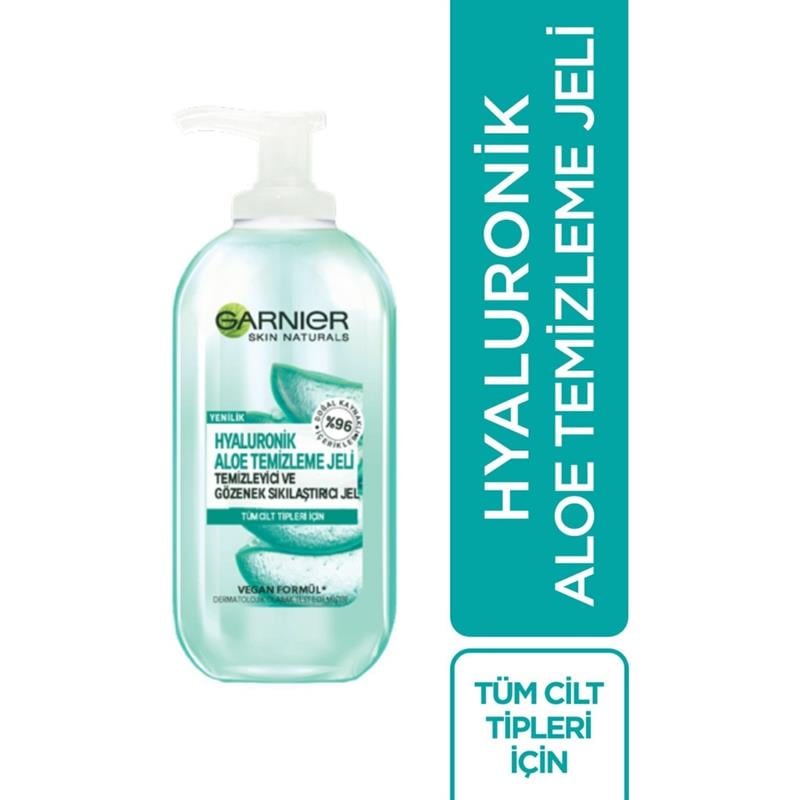  Garnier Hyaluronik Aloe Temizleme Jeli 200 ml