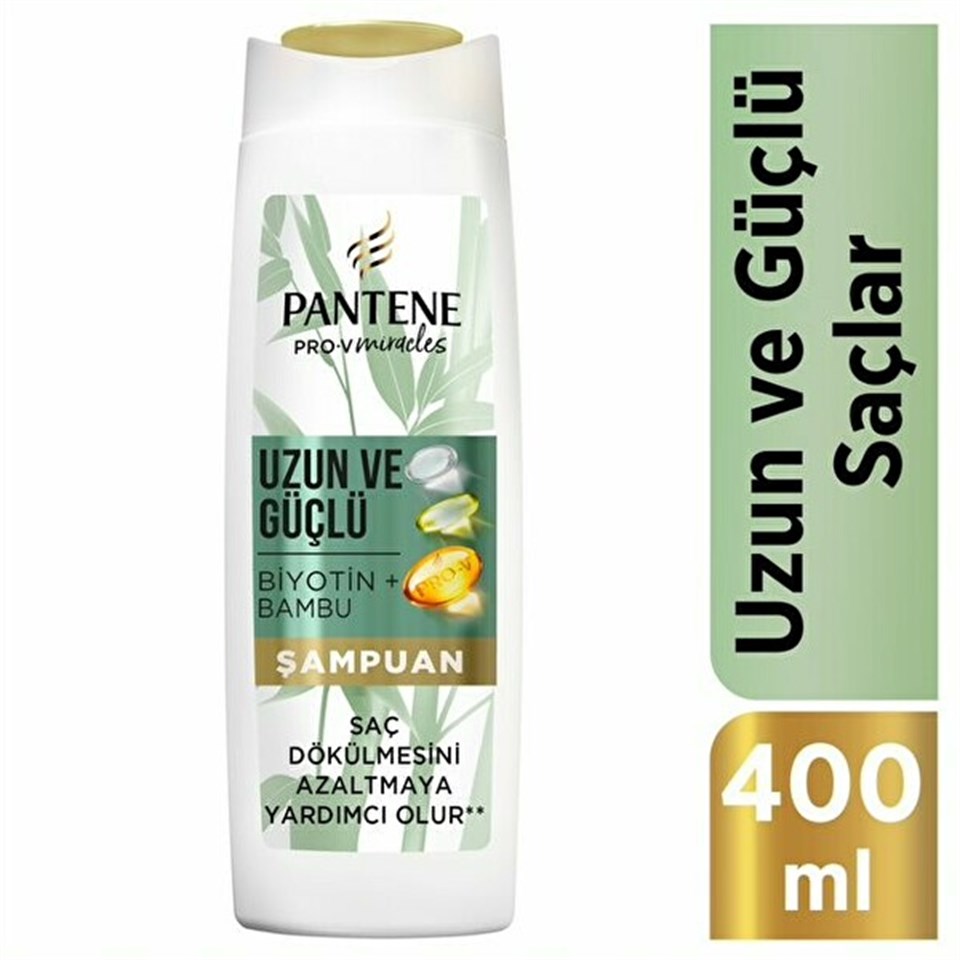  Pantene Bambu ve Biotinli Şampuan 400 ml
