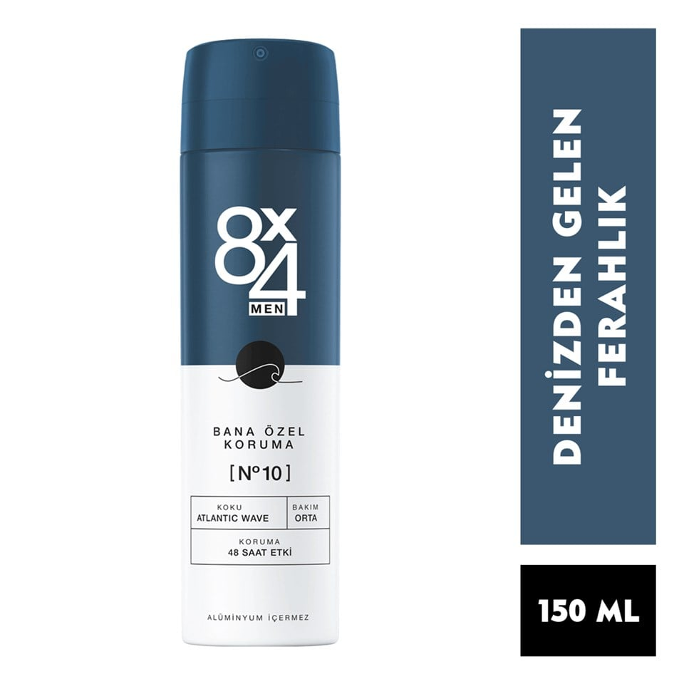 8x4 Atlantic Wave Deodorant No: 10