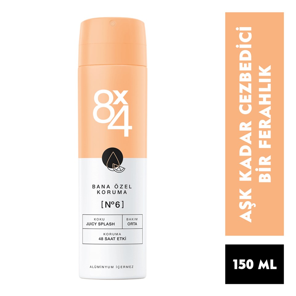 8x4 Juicy Splash Deodorant No: 6