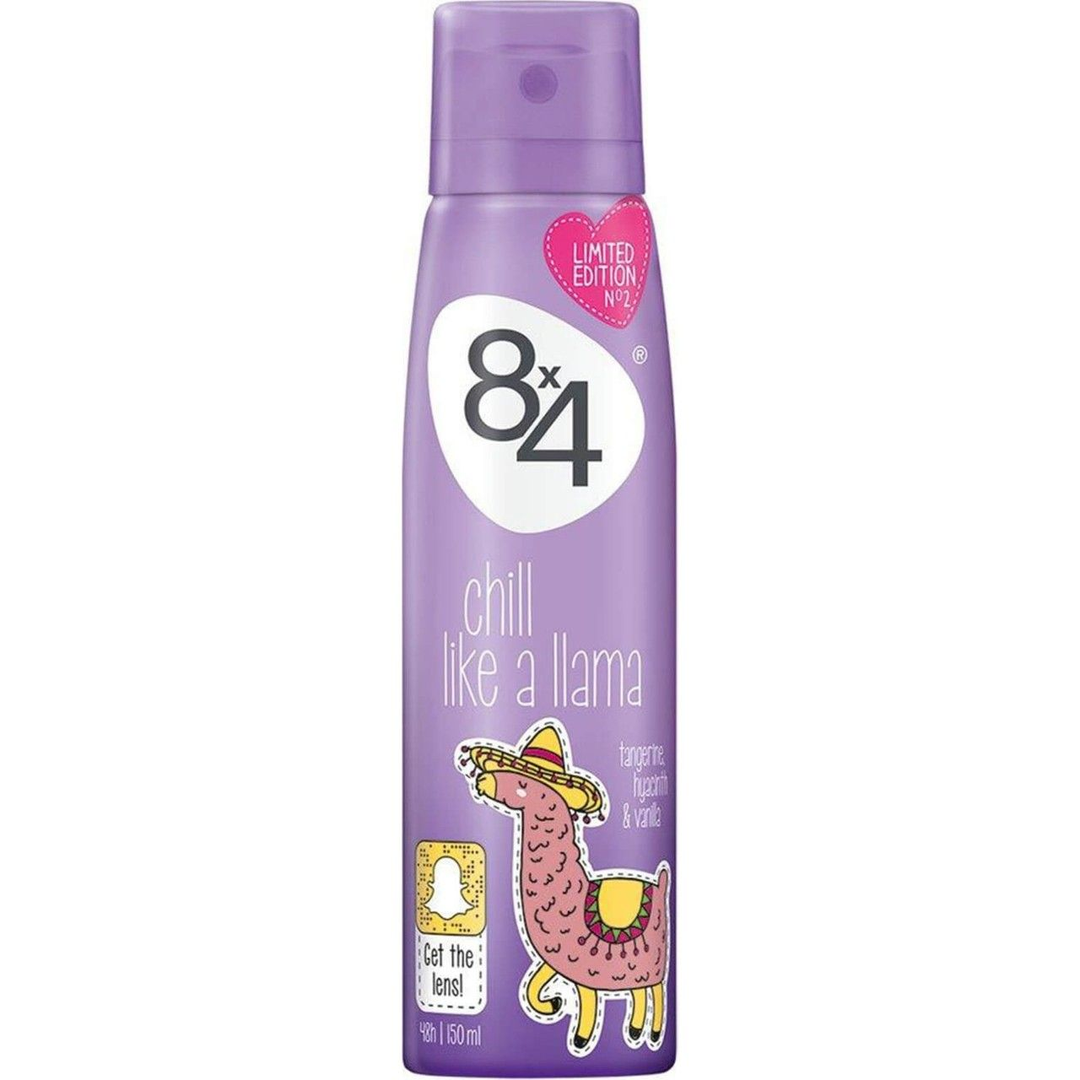 8x4 Kadın Deodorant Chill Like A Llama Limited Edition 150ml