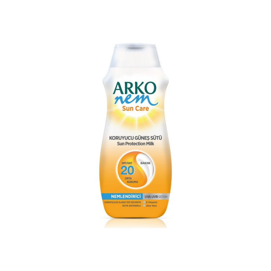 Arko Nem Güneş Bakım Sütü 20 SPF 200 ML