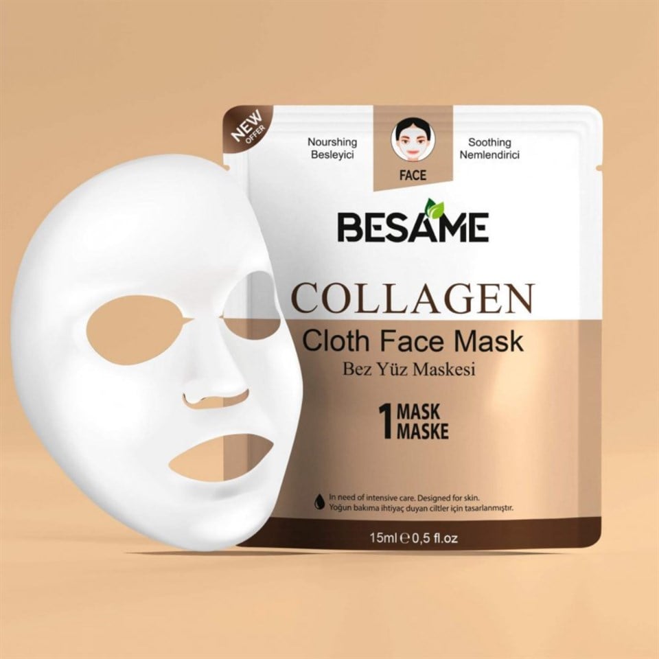 Besame Collagen Nem Bombası Kağıt Maske