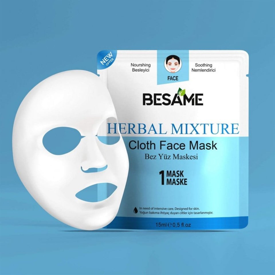 Besame Herbal Mixture Nem Bombası Kağıt Maske