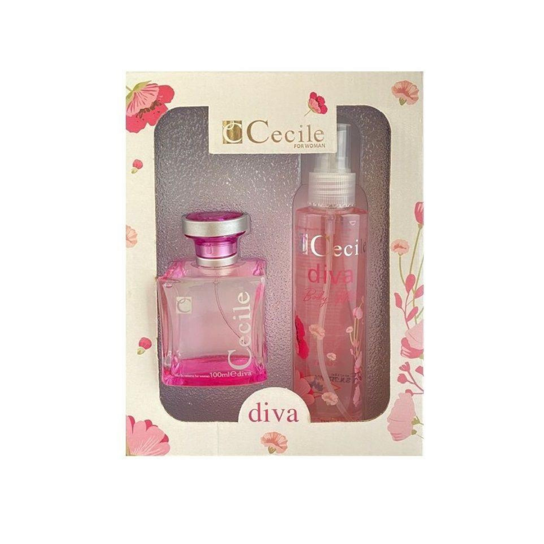 Cecile Diva Bayan Kofre 100 Ml+150 Ml Body Mist