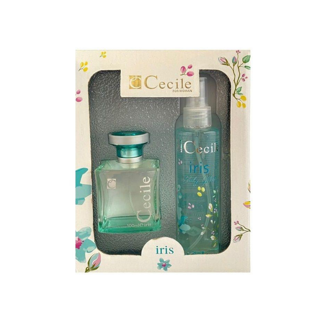 Cecile İris Bayan Kofre 100 Ml+150 Ml Body Mist