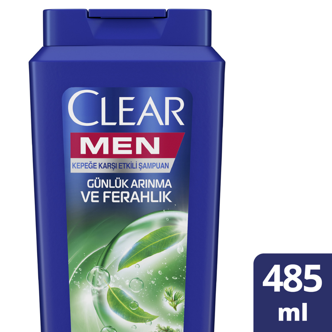 Clear Men Şampuan Günlük Arınma ve Ferahlık 485 Ml