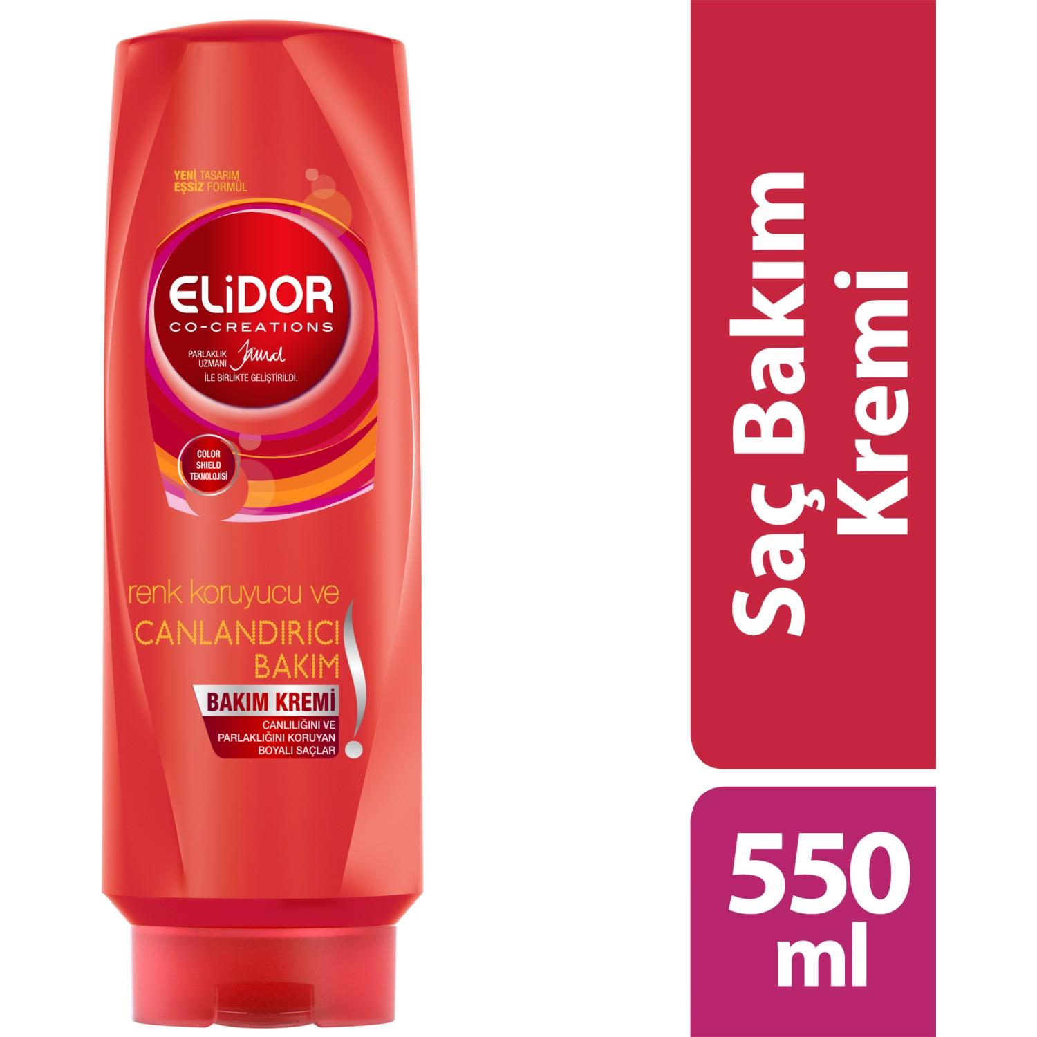 Elidor Saç Bakım Kremi Renk Koruyucu 550 ml