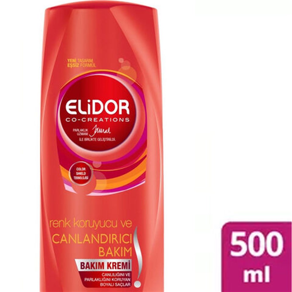 Elidor Saç Bakım Kremi Renk Koruyucu ve Canlandırıcı 500 Ml