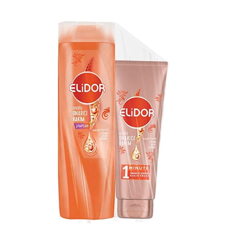 Elidor Şampuan & Saç Kremi Onarıcı 325ml+170ml