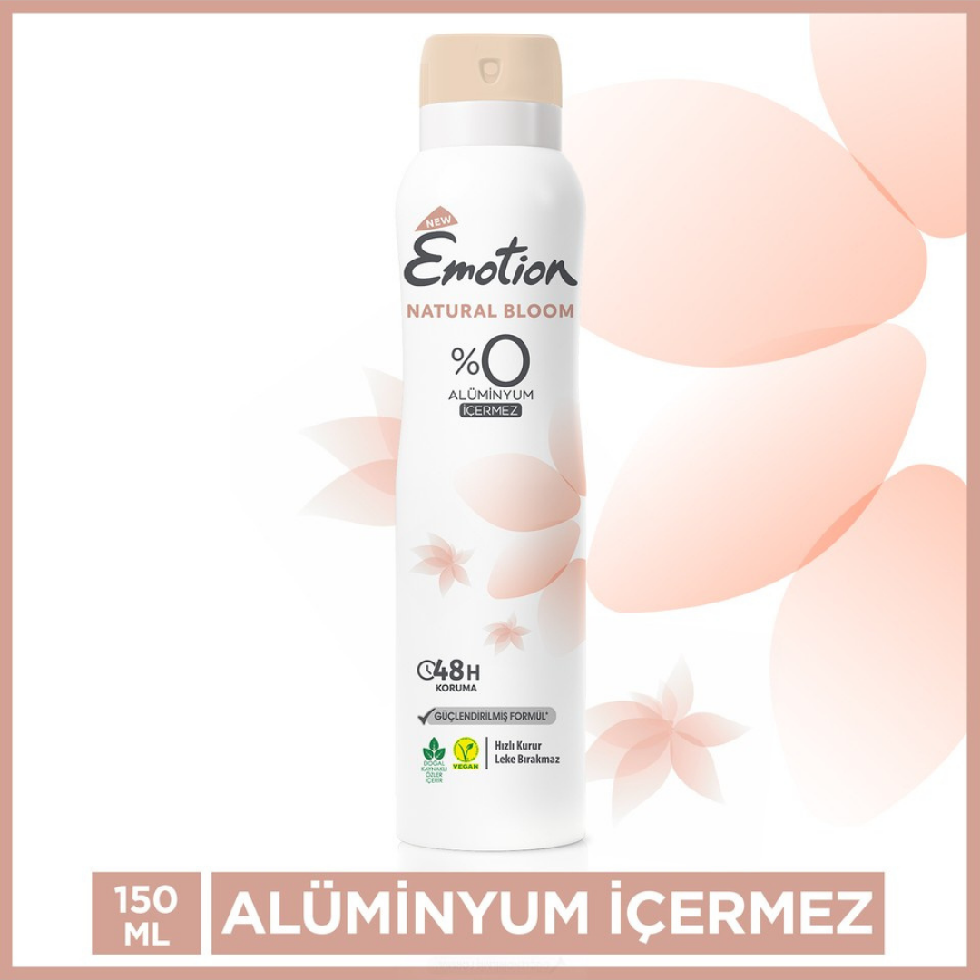 Emotion Natural Deodorant Bloom 150 ml