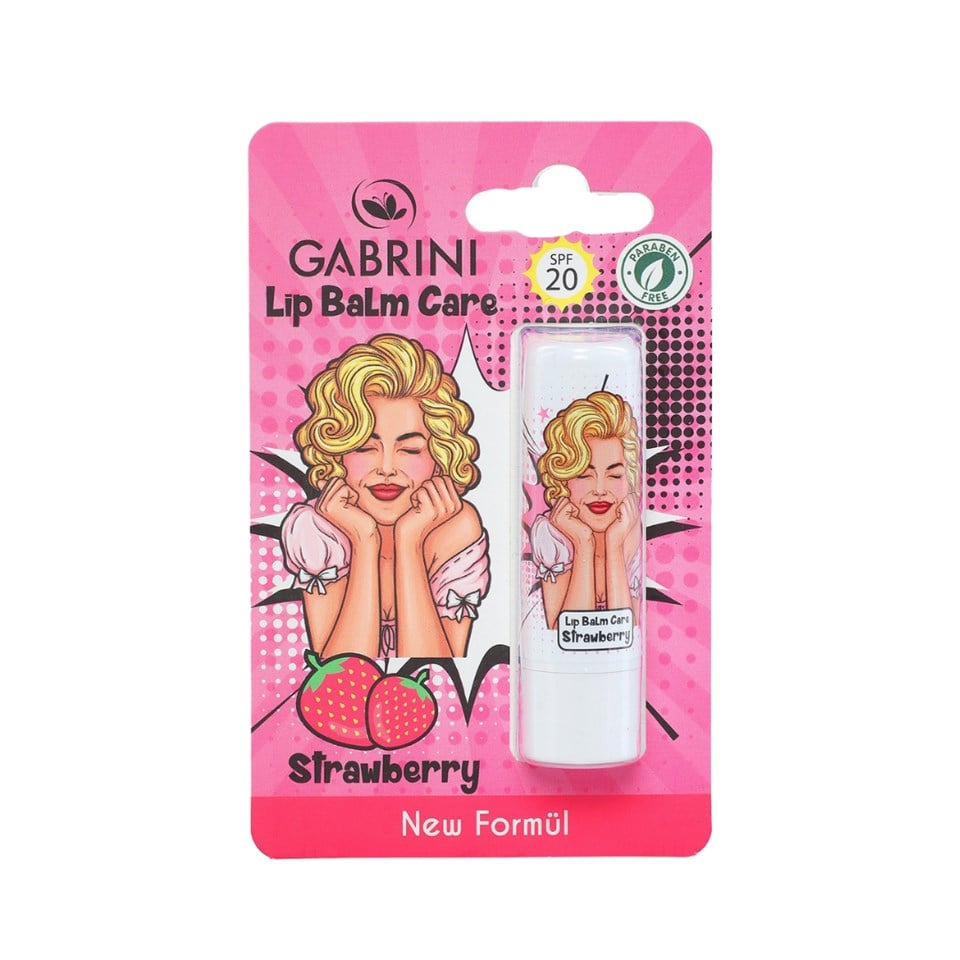 Gabrını Lip Balm Care Dudak Balmı Çilek
