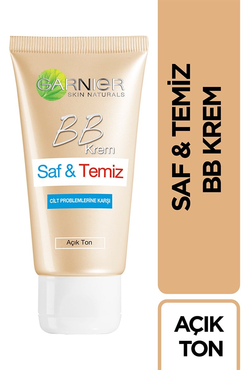 Garnier Saf & Temiz BB Cilt Kusursuzleştirici Açık Ton 50 Ml