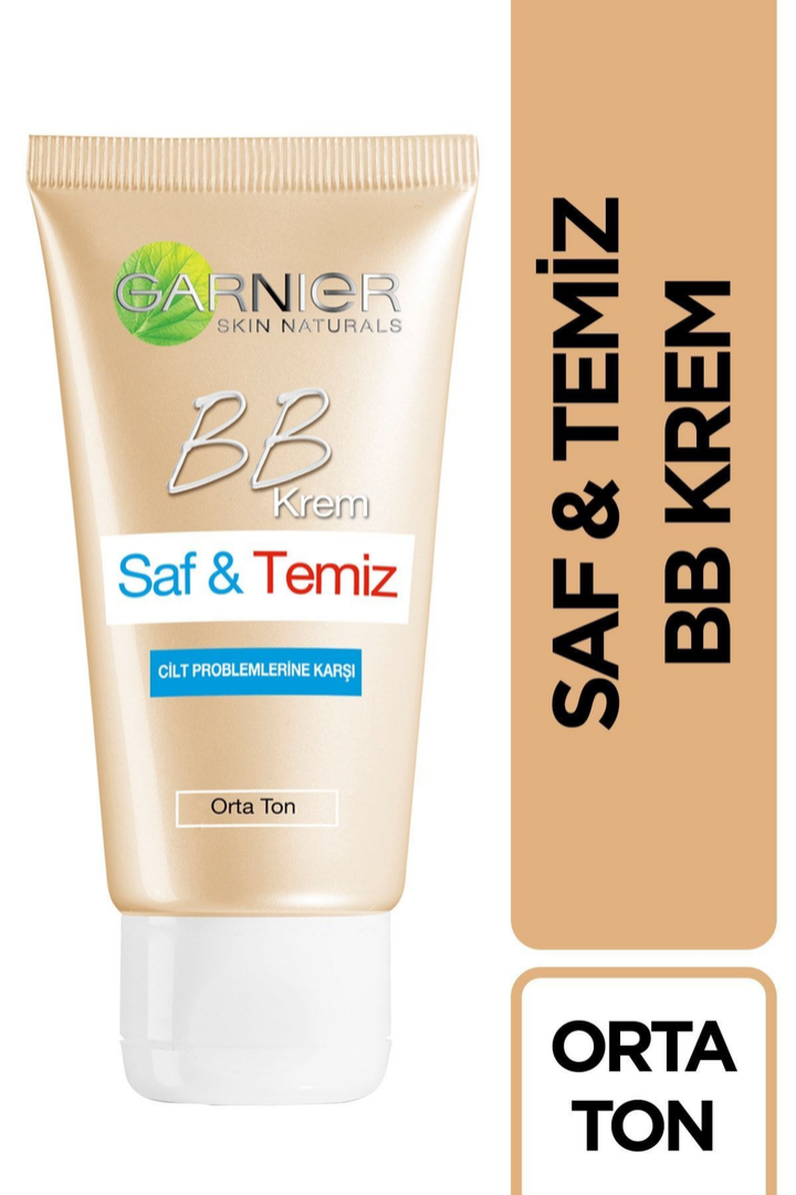 Garnier Saf ve Temiz Bb Krem Orta Ton Spf 15 50 ml