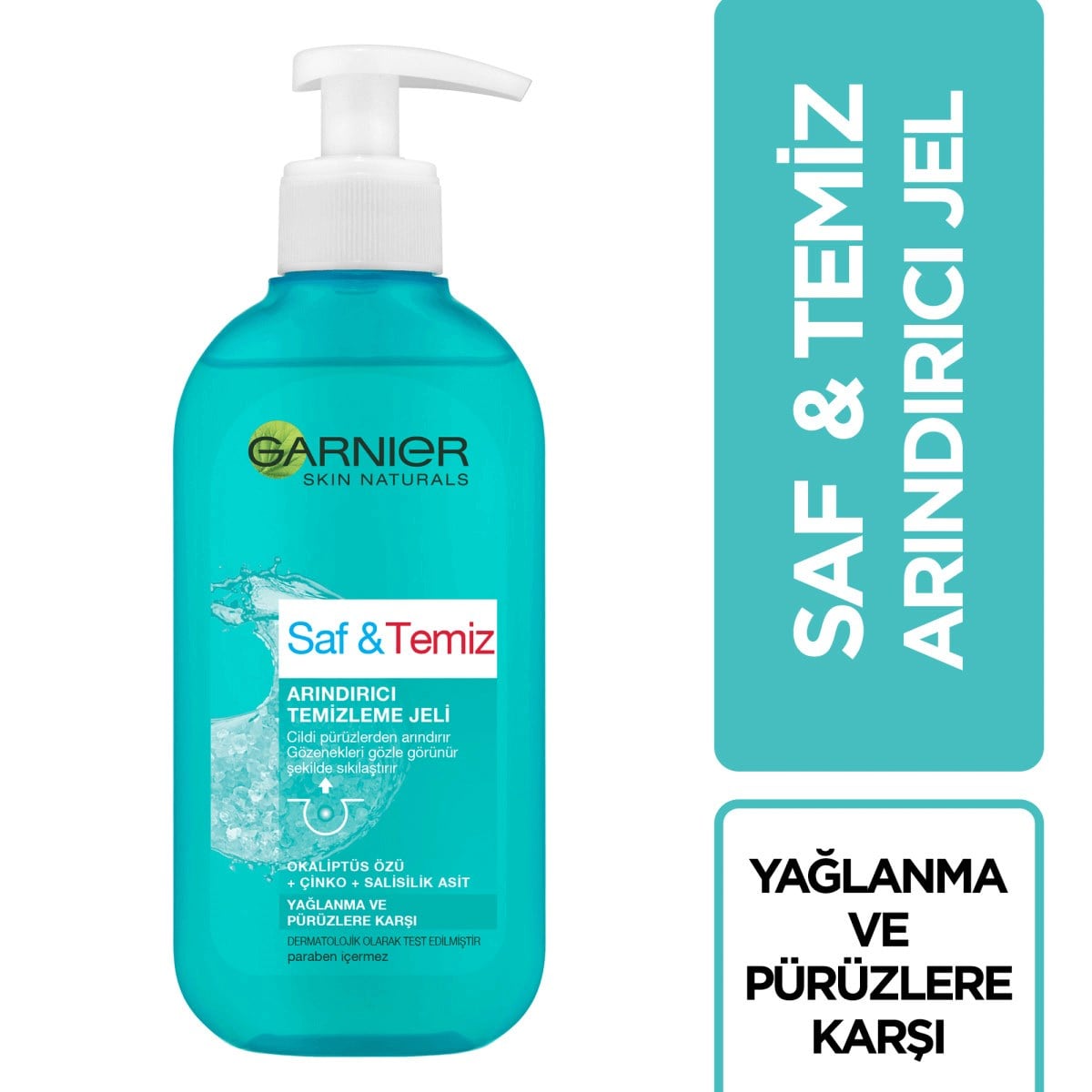 Garnier Saf ve Temiz Temizleme Jeli 200ml