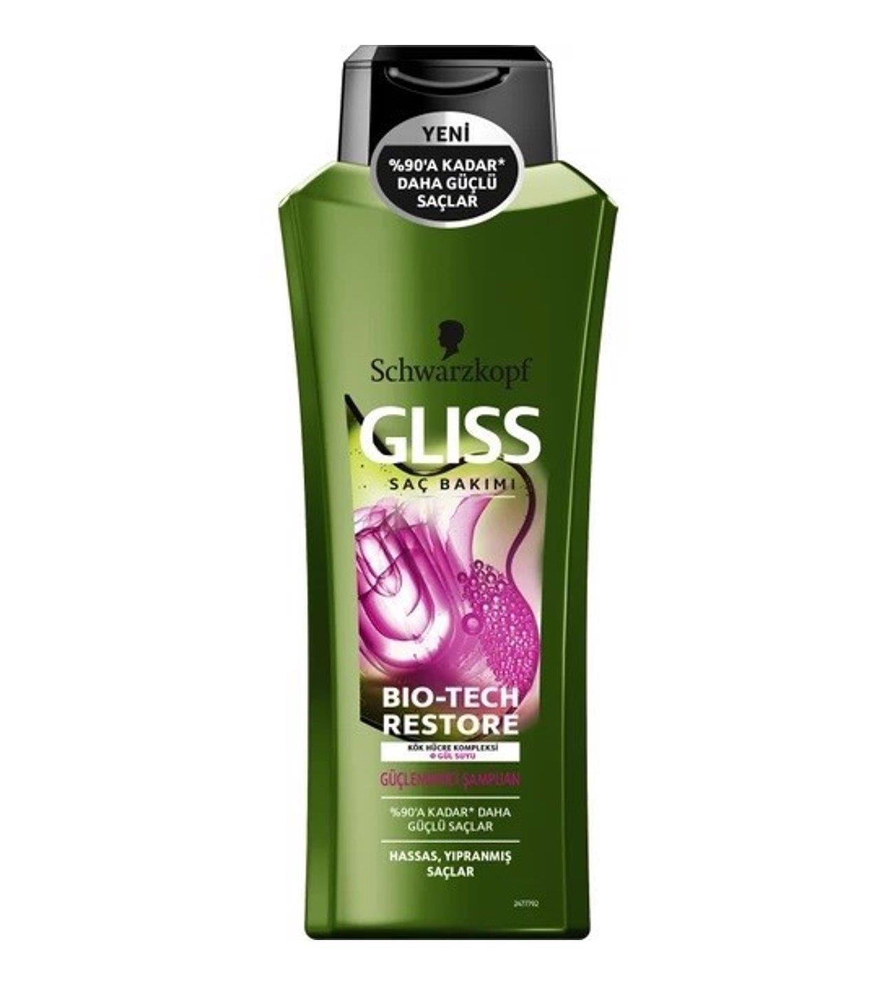 Gliss Biotech Restore Şampuan 360 ml 2 Adet