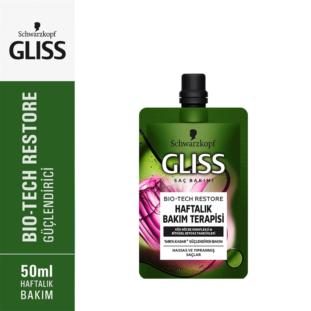 Gliss Biotech Saç Bakım Terapisi Maskesi 50 ml