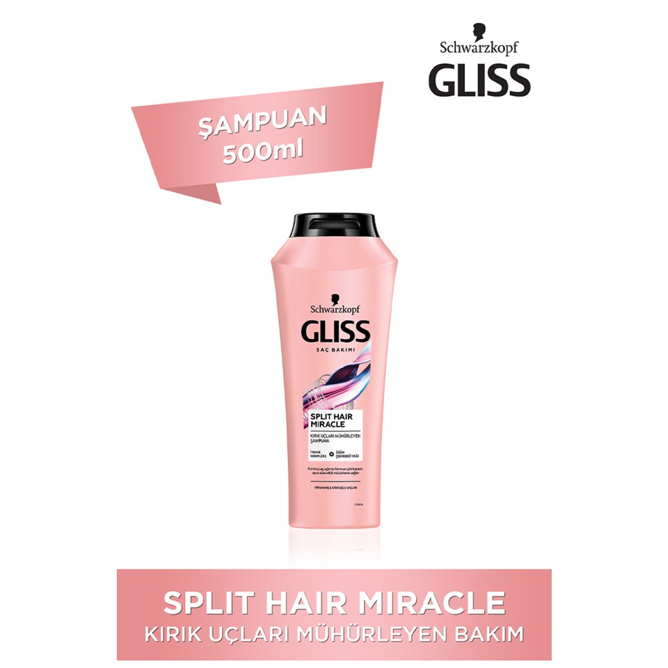 Gliss Split Hair Miracle Şampuan 500 ml