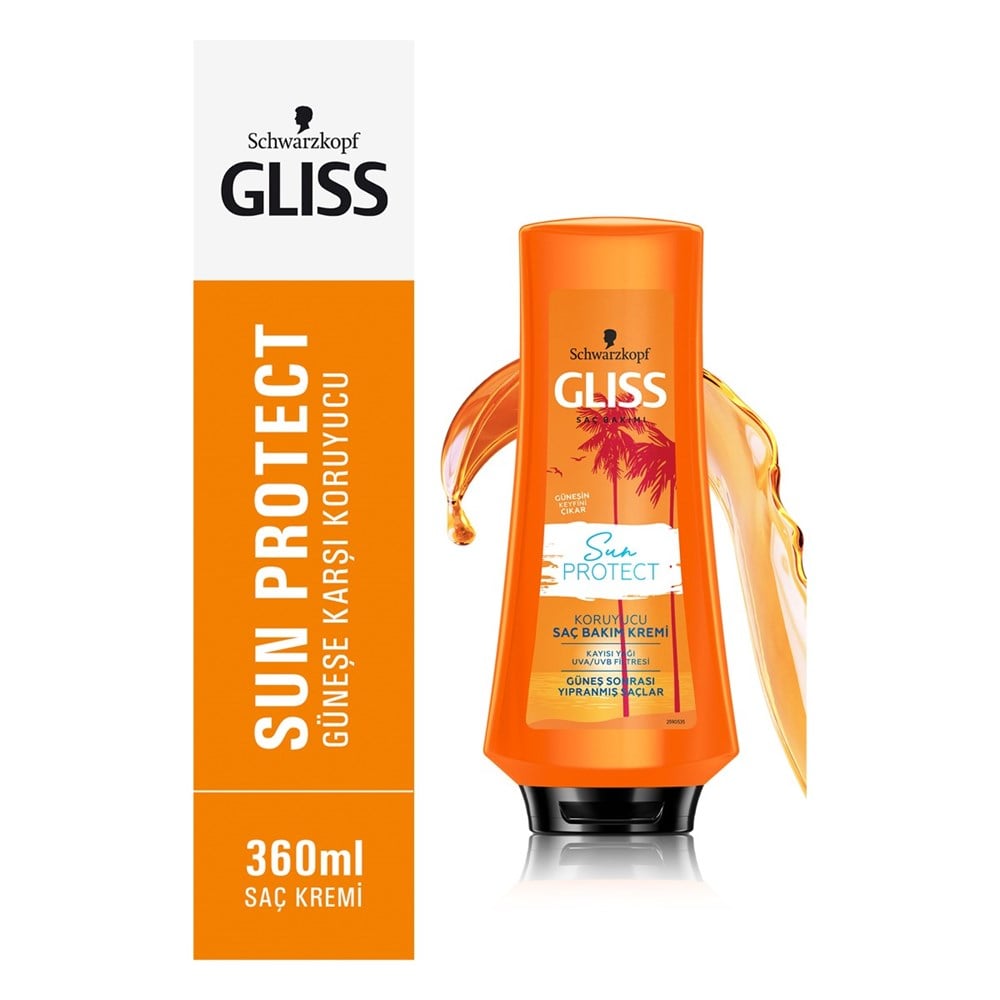 Gliss Sun Protect Saç Kremi 360 ml