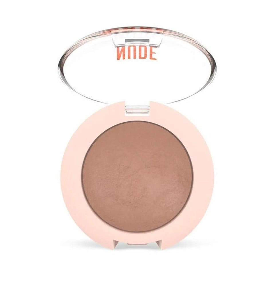 GR Nude Look Matte & Pearl Baked Eyeshadow Matte - Caramel Nude