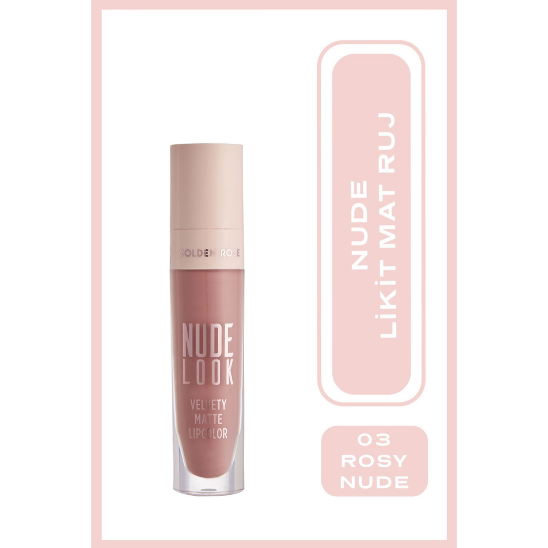 GR  Nude Look Velvety Matte Lipcolor No:03