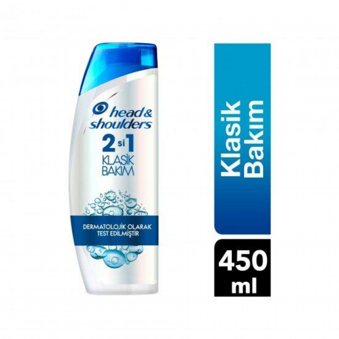 Head & Shoulders Klasik Bakım 2'si 1 Arada Şampuan 450 ML
