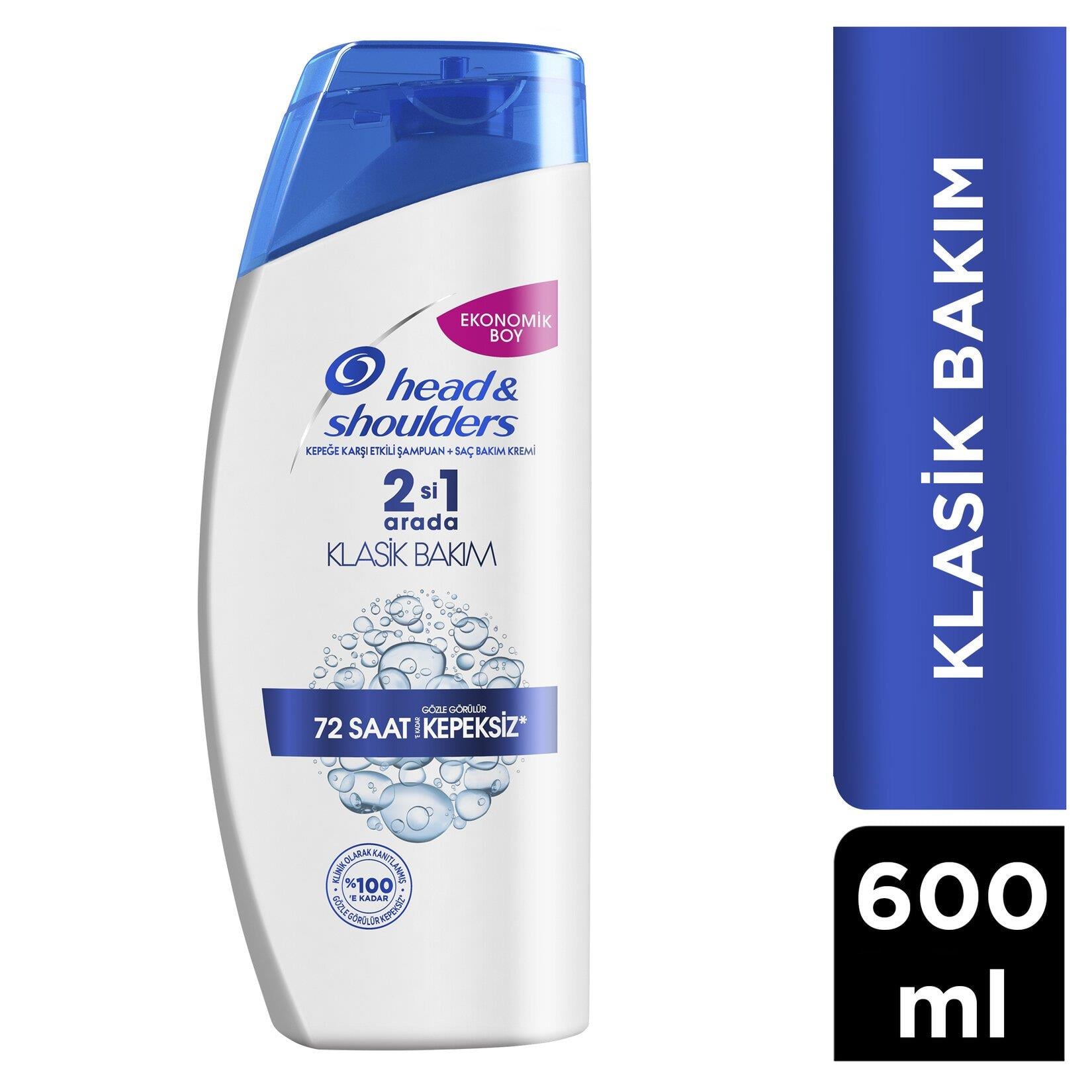 Head & Shoulders Şampuan 600 ml 2'si 1 Arada