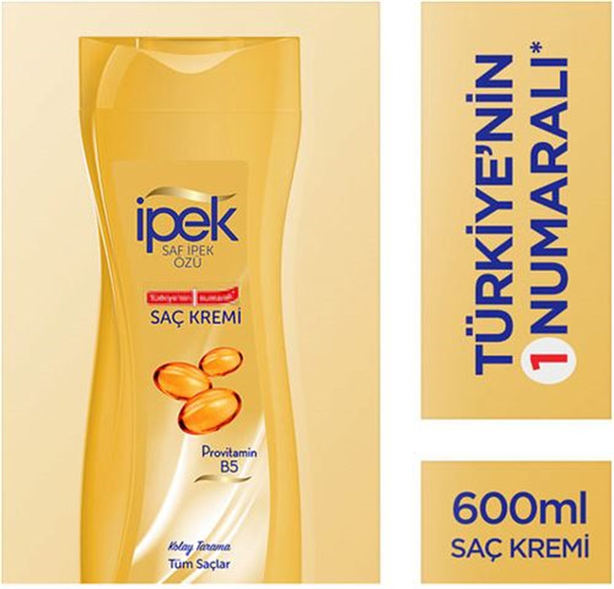 İpek Provitamin B5 Saç Kremi 600 ml