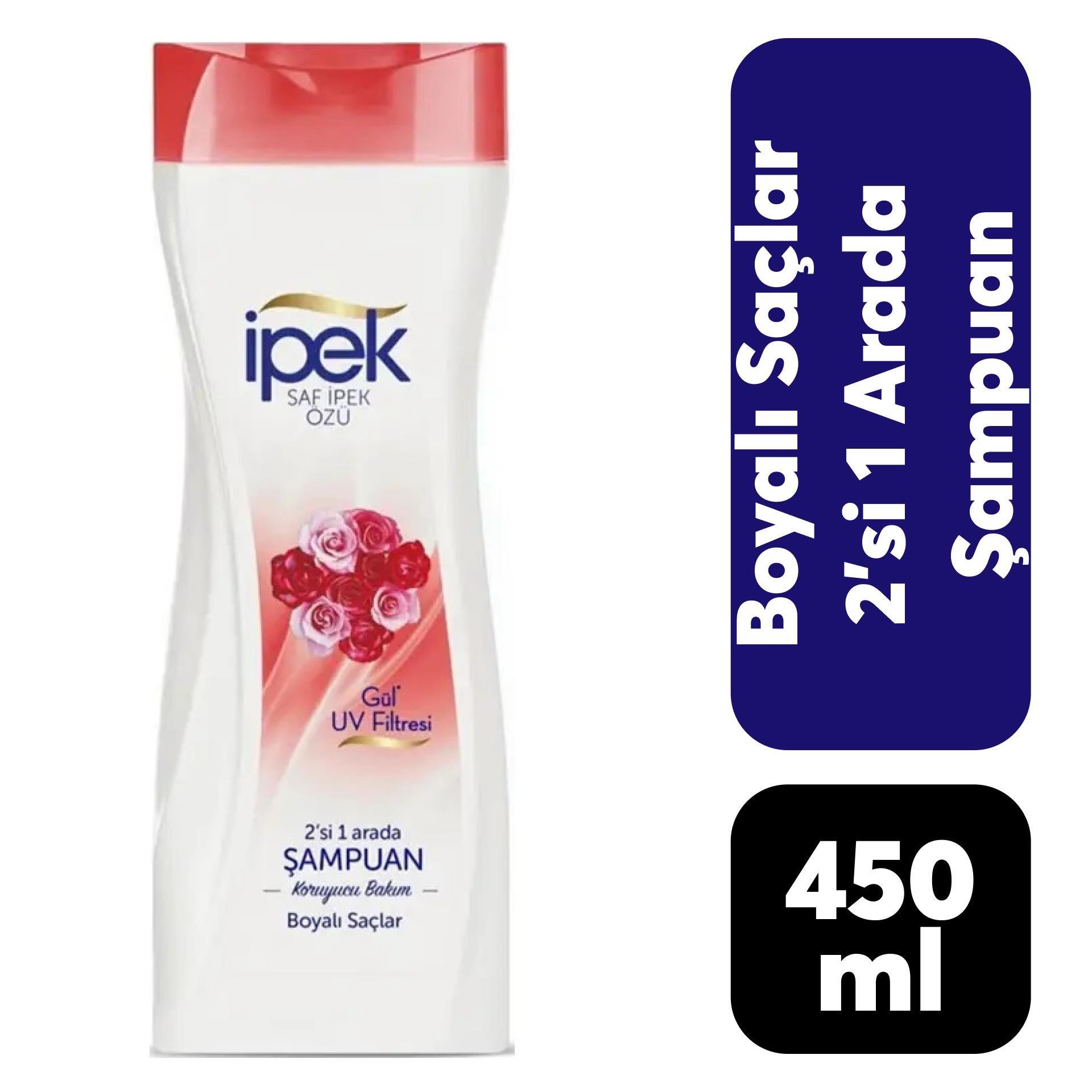 İpek Şampuan 450 Ml Koruyucu Bakım Gül