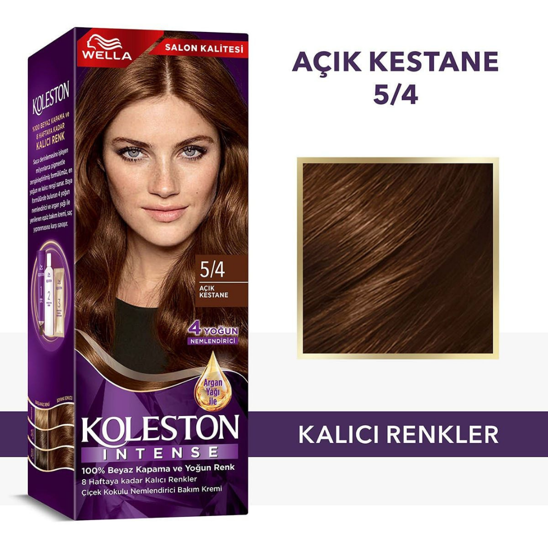 Koleston Intense 5/4 Açık Kestane