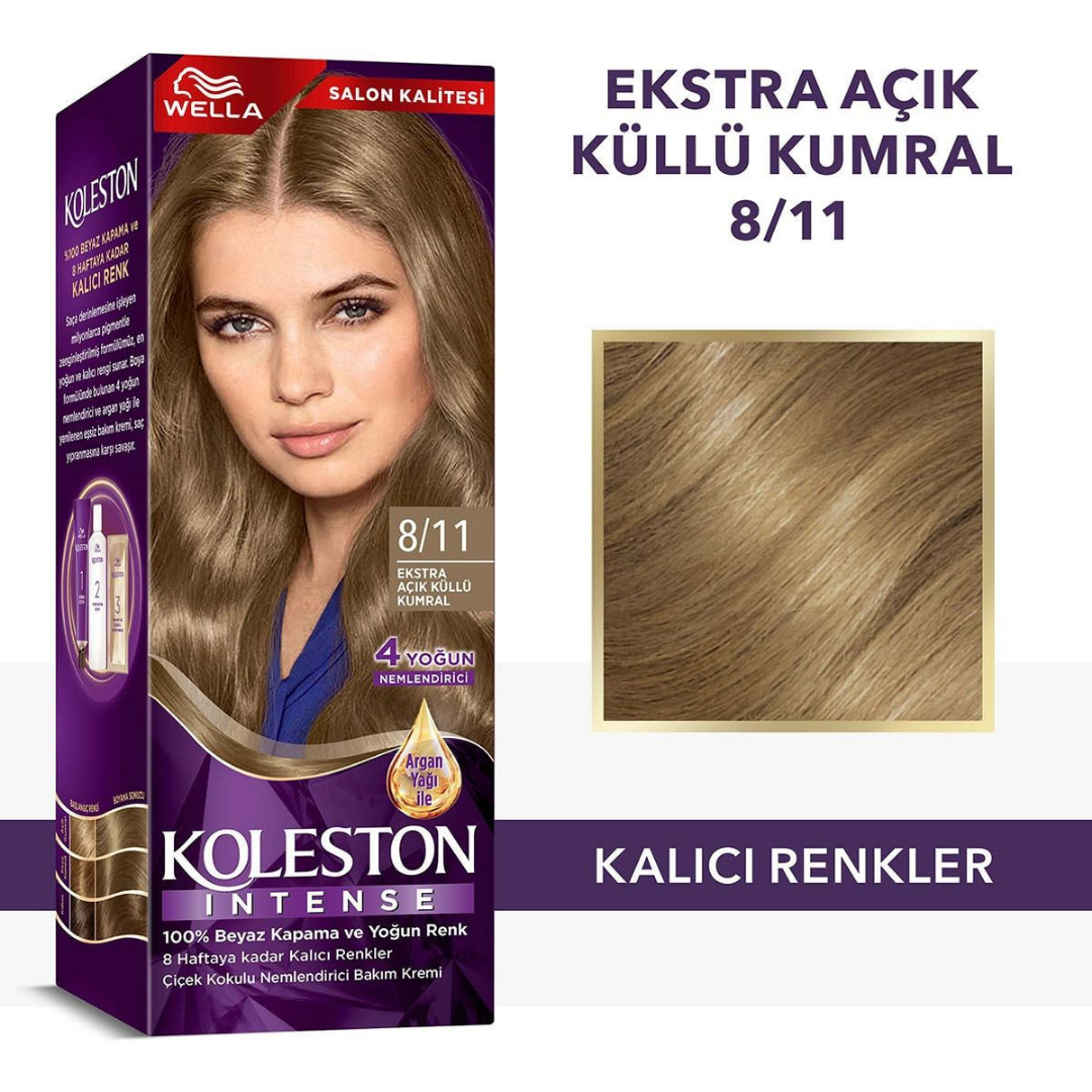 Koleston Intense 8/11 Ekstra Açık Küllü Kumral