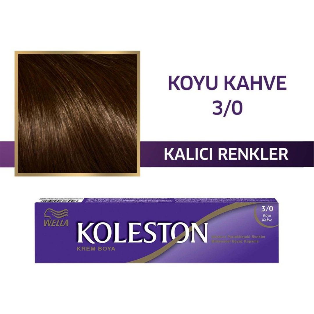Koleston Tüp Saç Boyası 3/0